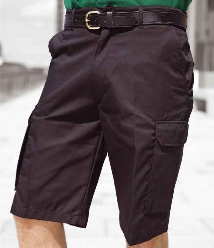 Warrior Cargo Shorts - Black - 30